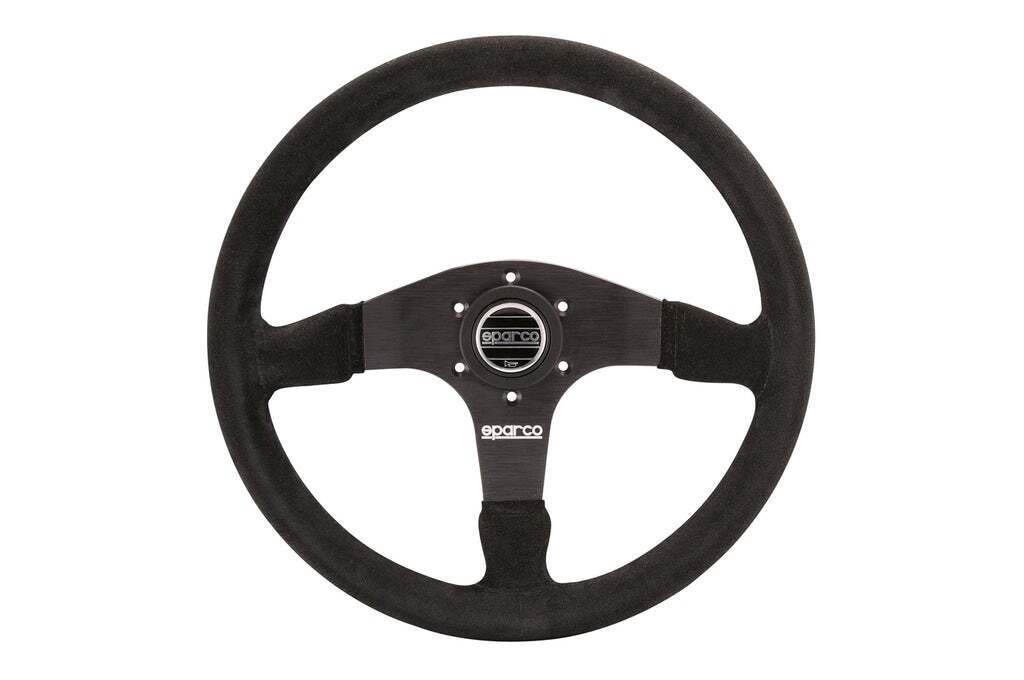 Sparco Racing Steering Wheel R 375 Suede Black 350mm