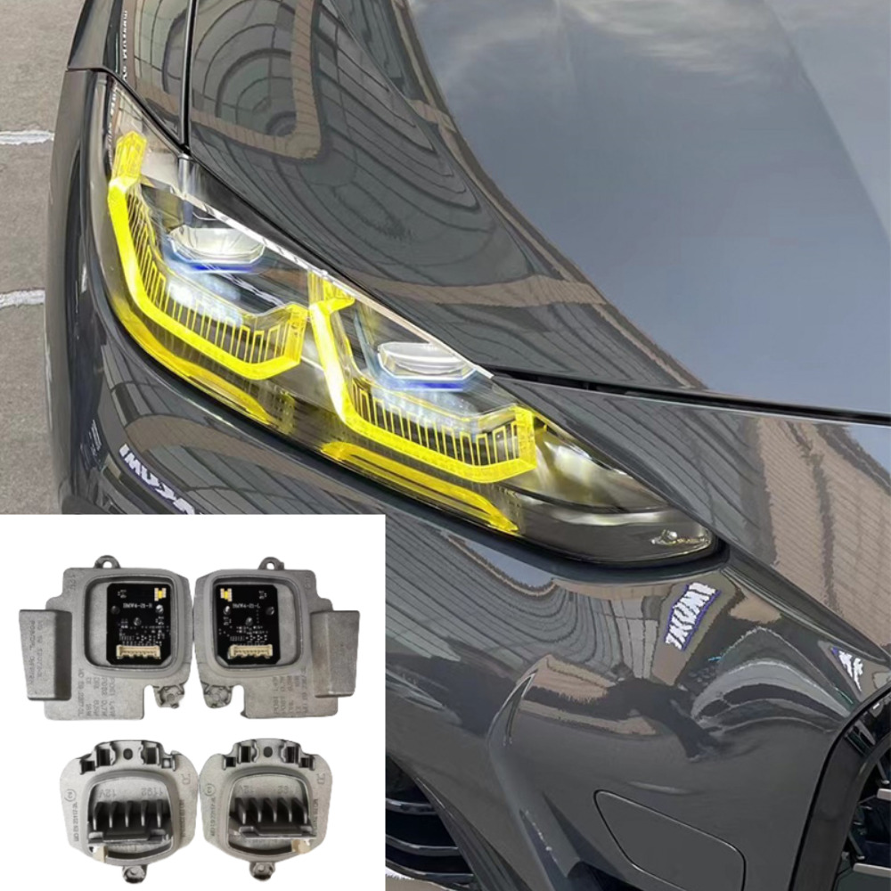 4pcs Yellow Daytime Light Module For BMW M3 M4 Laserlicht Light G22 G80 G82 430i