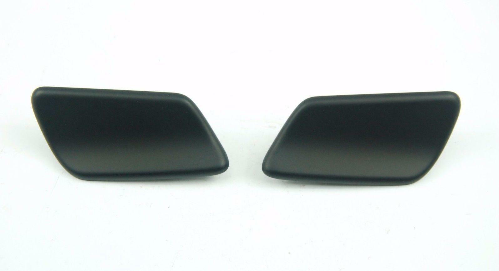 PEUGEOT 607 Facelift 2004-10 Headlight Washer Cap Cover Left+Right Pair Genuine