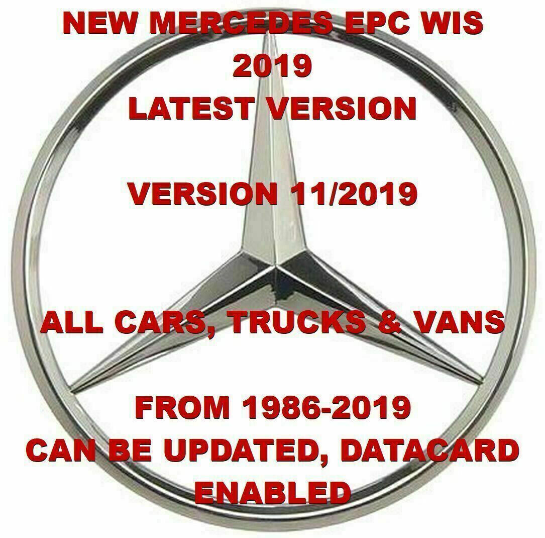 2019 Mercedes WIS, ASRA and EPC Service Repair Shop Manual