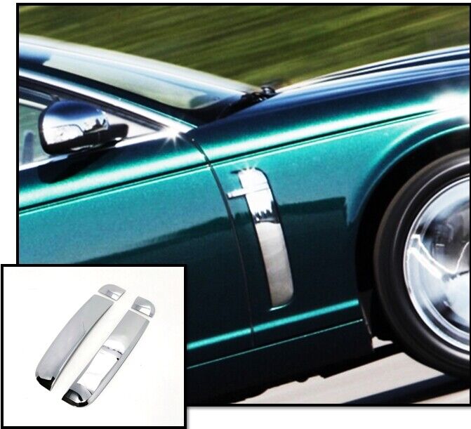IDFR Jaguar XJ X358 2008~2009 Chrome cover for side wings / side vent cover