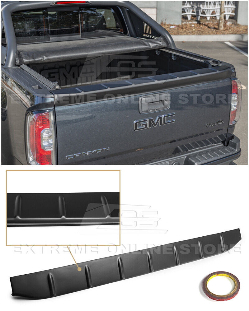 For 15-Up GMC Canyon Street Series ABS Plastic Rear Tailgate Wing Spoiler