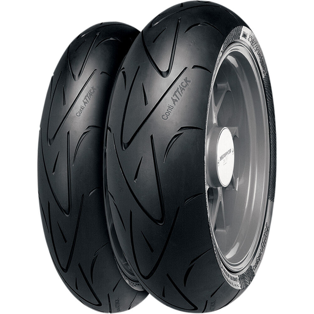 Continental ContiSportAttack Supersport Radial Rear Tire | 180/55R17 73W