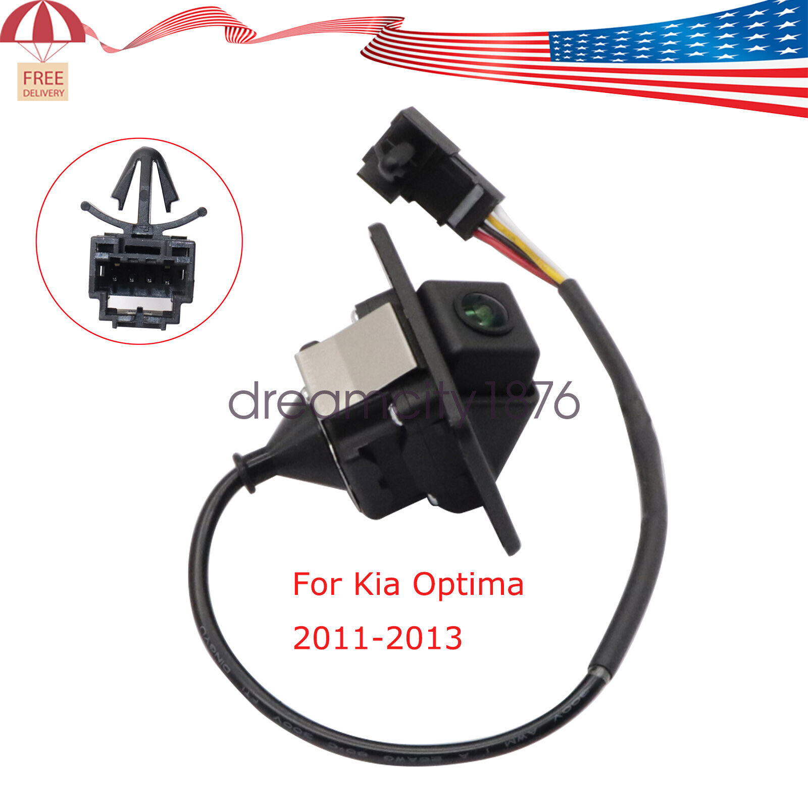 95760-2T101 For 2011-2013 Kia Optima rear View Backup Back Up Camera 2.0L 2.4L