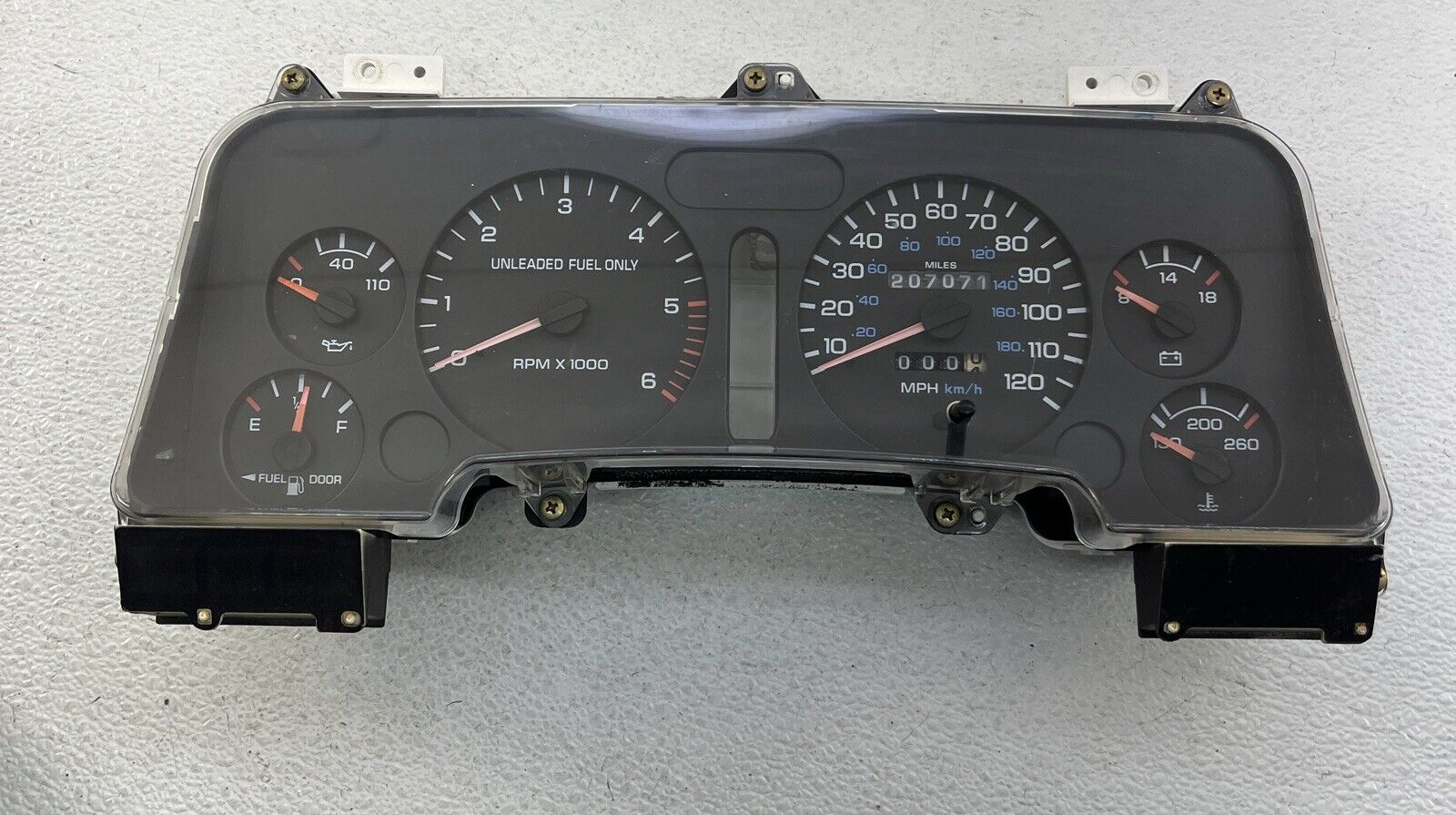 94-97 Dodge Ram Truck Speedometer Cluster Assembly With Tachometer OEM 207K GAS
