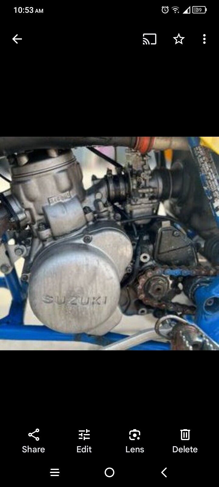 1985 Suzuki LT250R Quadracer Motor Core/Builder Parts Engine