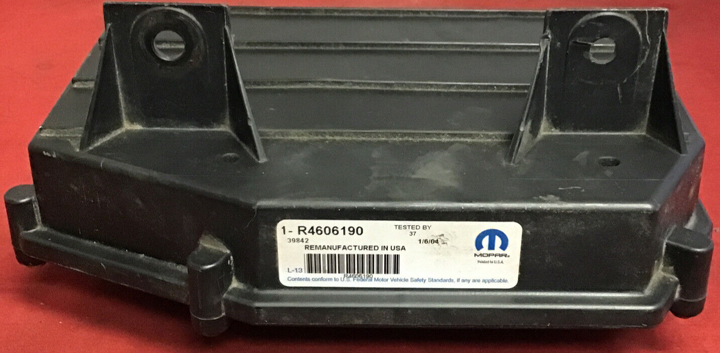 ONE USED MOPAR R4606190 POWERTRAIN CONTROL MODULE