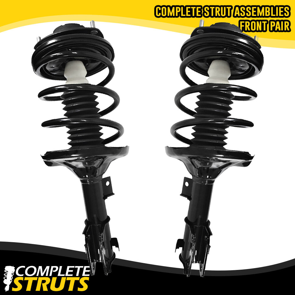 2000-2005 Mitsubishi Eclipse Front Complete Struts & Coil Springs w/ Mounts x2