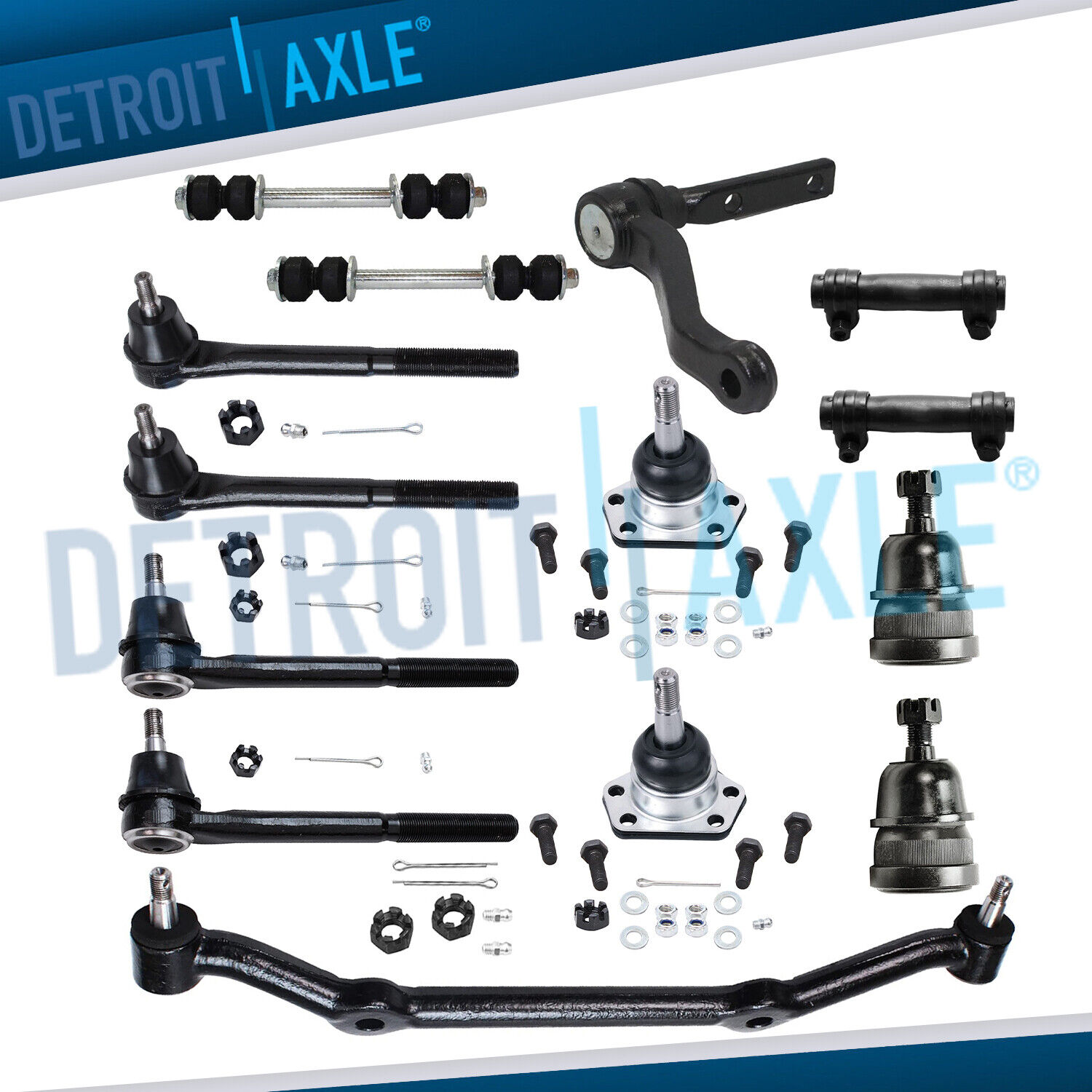 New 14pc Complete Front Suspension Kit for Chevy GMC Truck S10 Blazer - 2WD