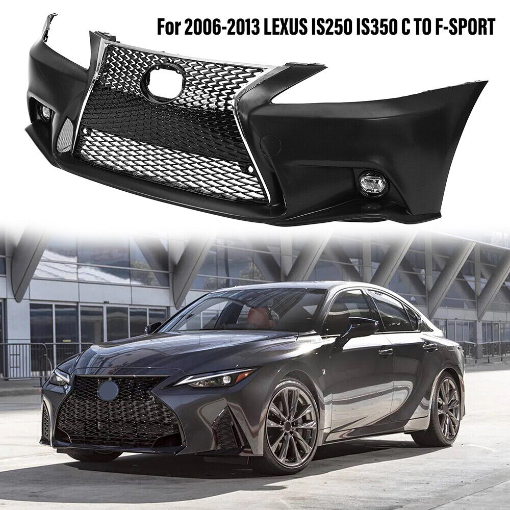 2IS to 4IS For 06-13 Lexus IS250/350/C to 2017+ F-Sport Front Bumper Conversion