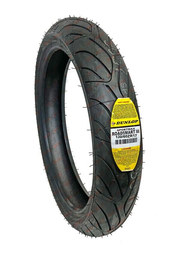 Dunlop Roadsmart III 120/60ZR17 Front Motorcycle Tire 120 60 17 3 45227896