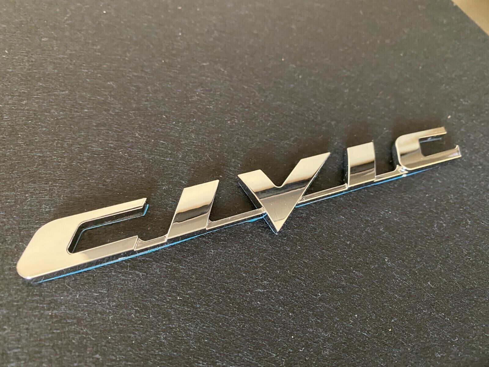 For 2006 - 2011 Civic Trunk Lid Logo Badge Nameplate Chrome Emblem Sport