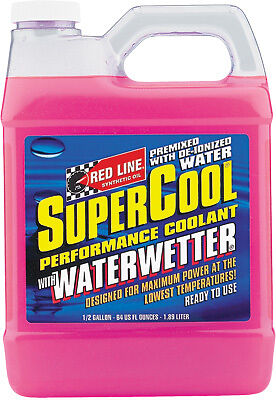 RED LINE SUPERCOOL WATER WETTER COOLANT 1/2 GALLON   80205