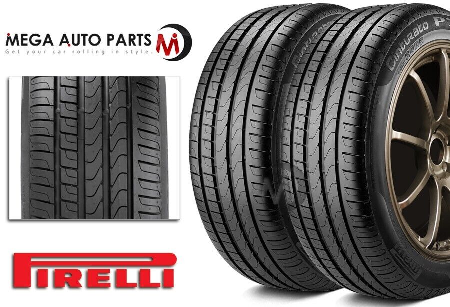 2 Pirelli Cinturato P7 205/55R16 91V Ultra-High Performance Summer Tires UHP