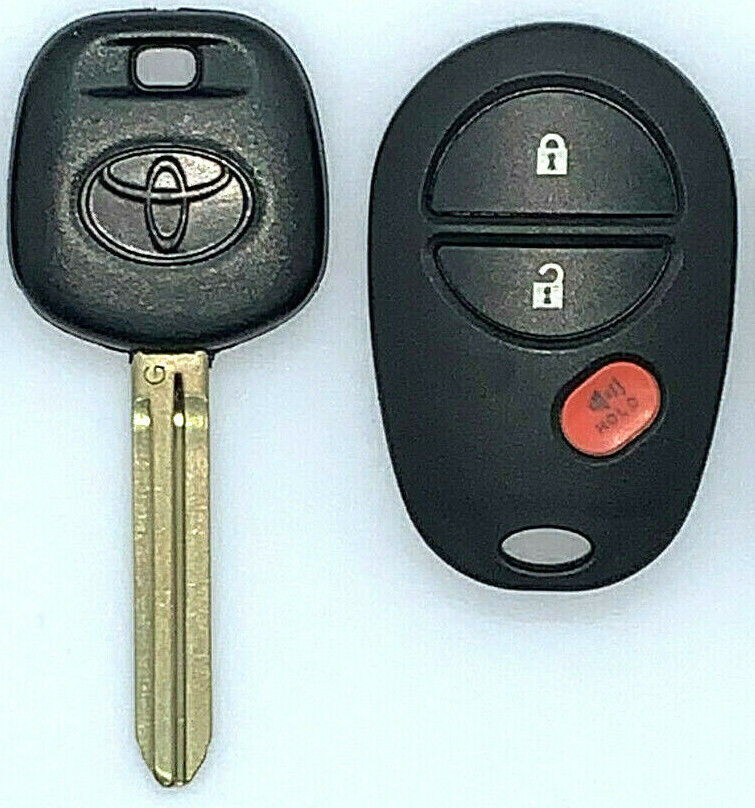 New TOYOTA 2010-2015 G Chip Key + 3 Button Remote GQ43VT20T USA Seller A+++