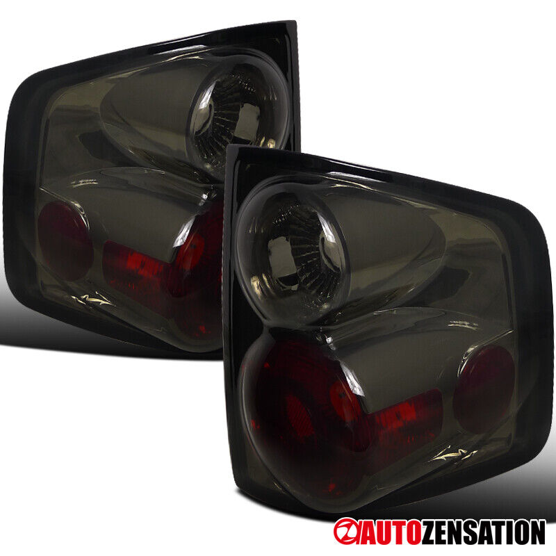 Fit 1994-2004 Chevy S10 GMC Sonoma Smoke Tail Lights Brake Lamps Left+Right