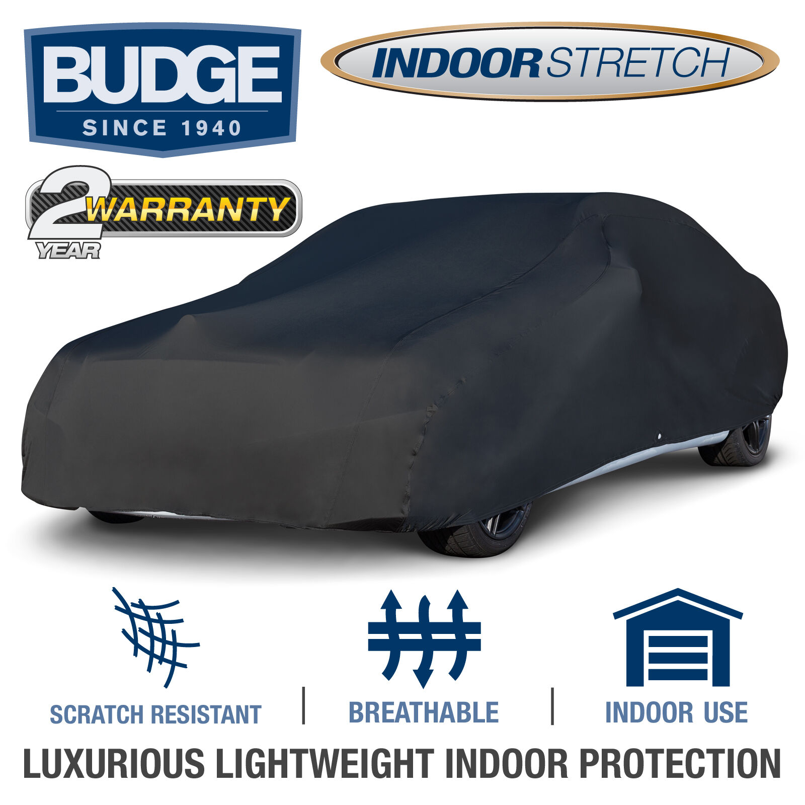 Indoor Stretch Car Cover Fits Porsche 911 1976 | UV Protect | Breathable
