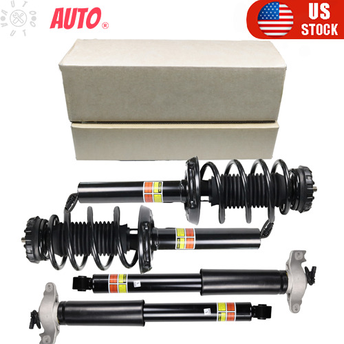 For 2013-2019 Cadillac XTS w/ Electric Front Strut Assys + Rear Shock Absorbers