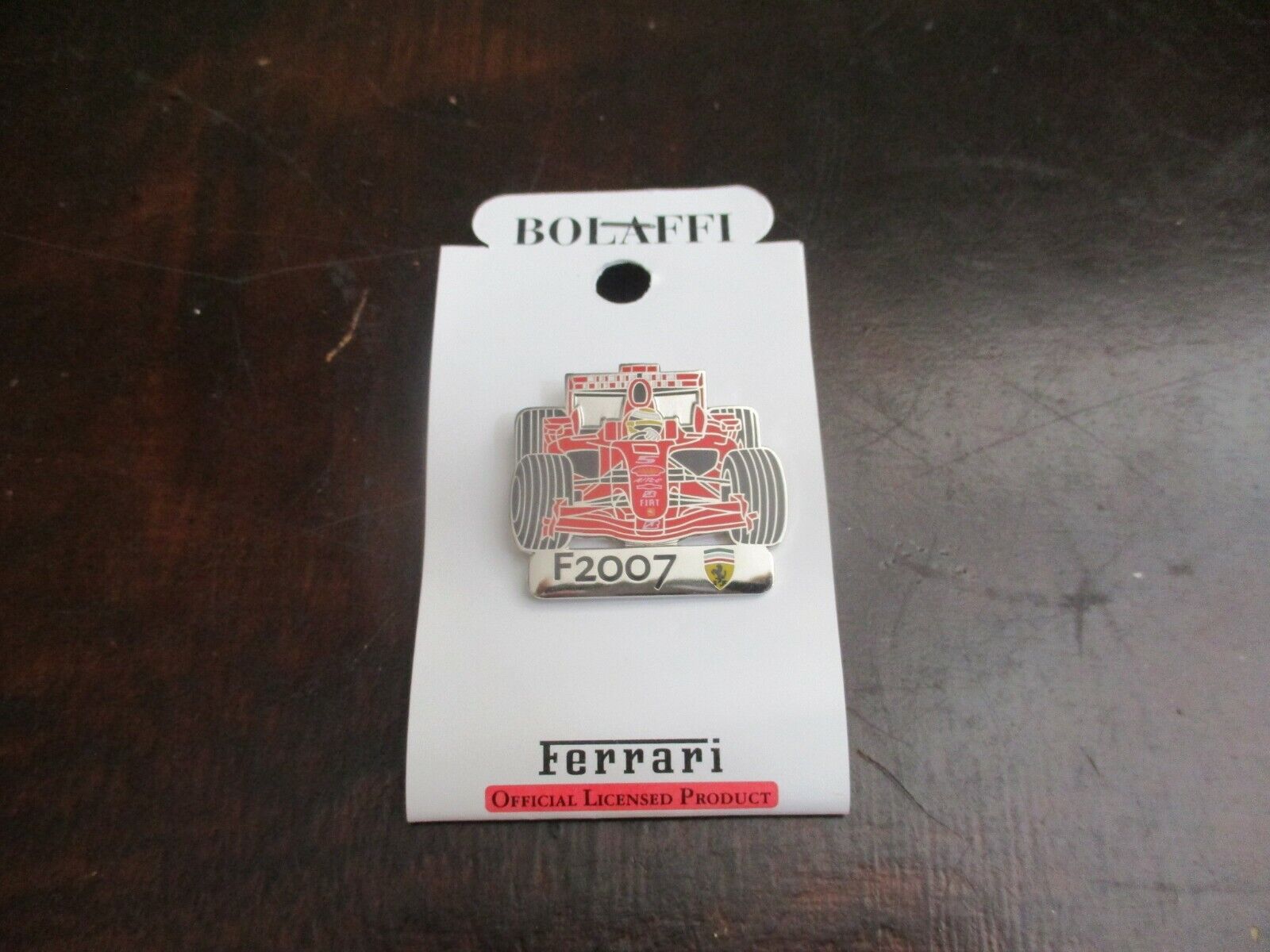 Bolaffi Ferrari F2007 Badge Pin Badge