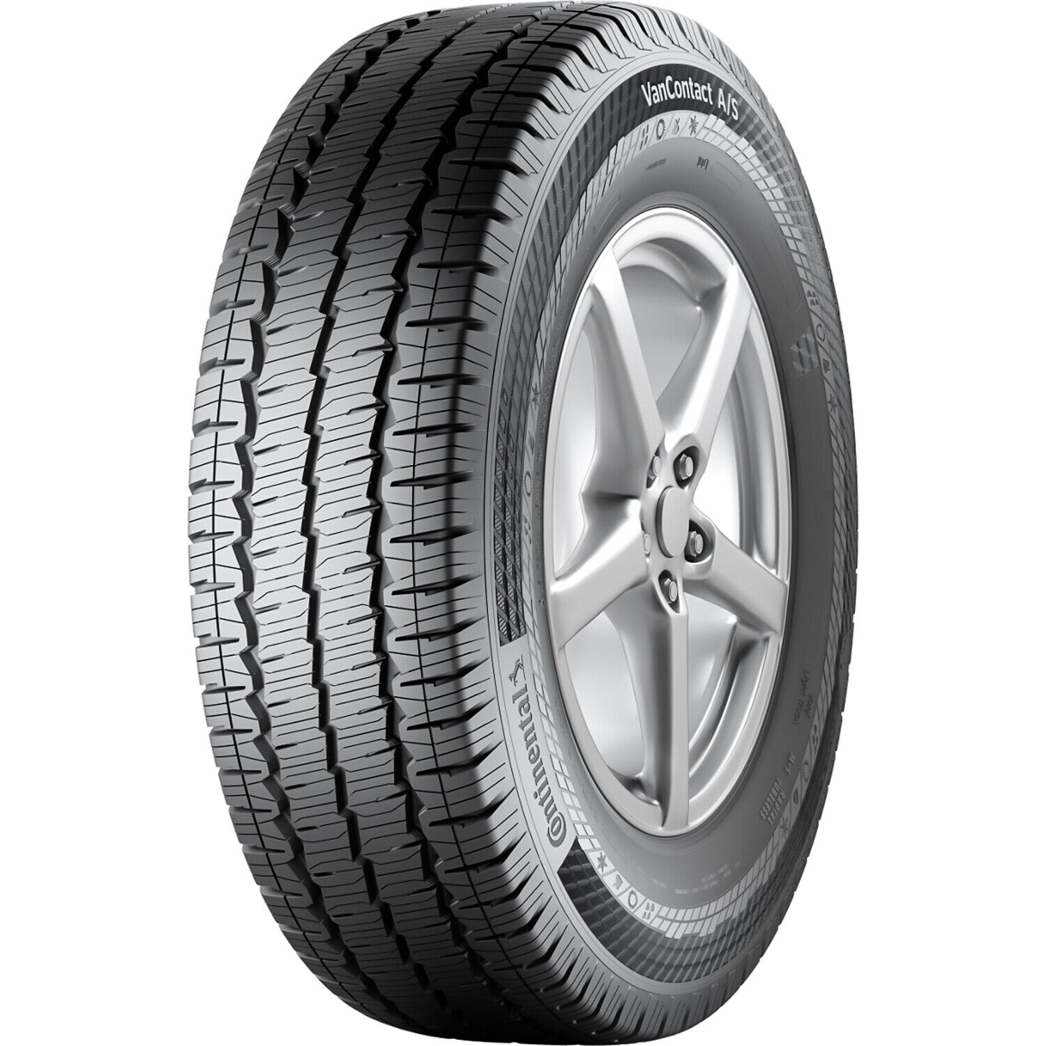 4 Tires Continental VanContact A/S (MO) 285/65R16C Load E 10 Ply Commercial