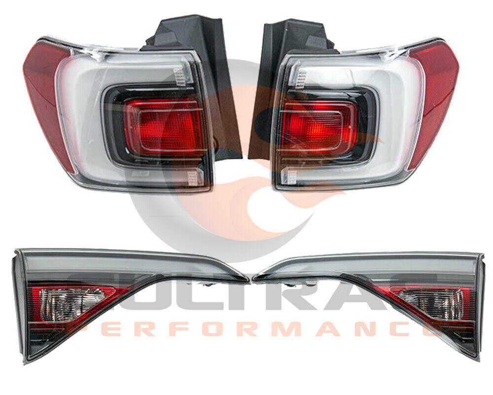 2017-2019 GMC Acadia Genuine GM Clear Darkened Tail Lights Lamps 84509641