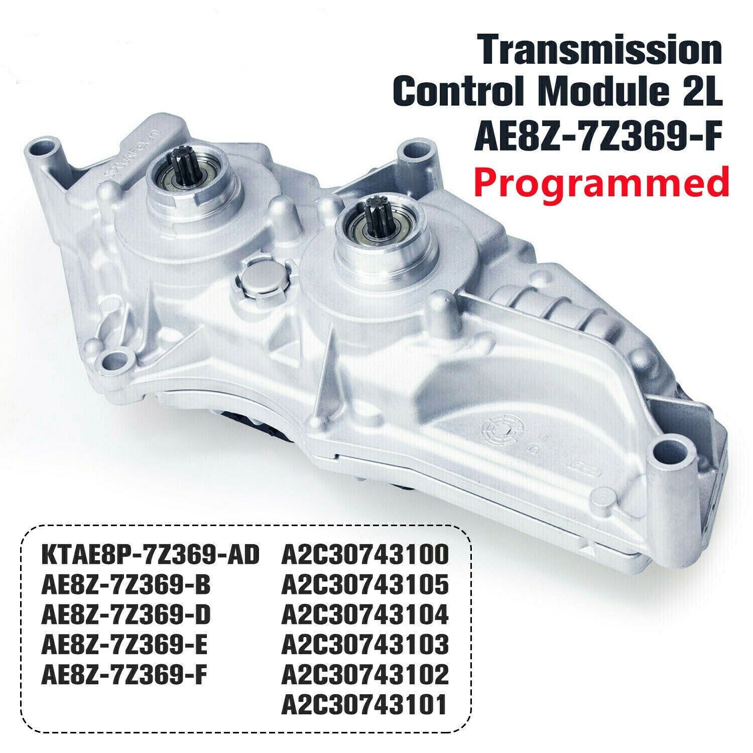 Programmed TCU TCM Transmission Control Module KTAE8P-7Z369-AD Ford Fiesta 1.6L