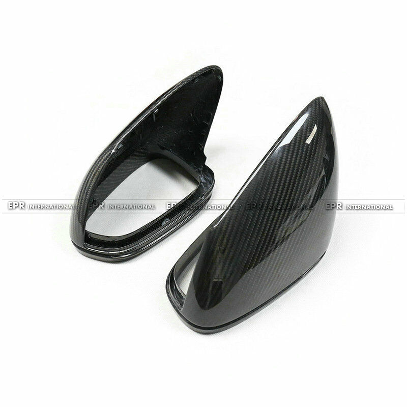 For Porsche 911 992 S 4S Turbo S (LHD) Dry Carbon Replacement Mirror Cover 2pcs