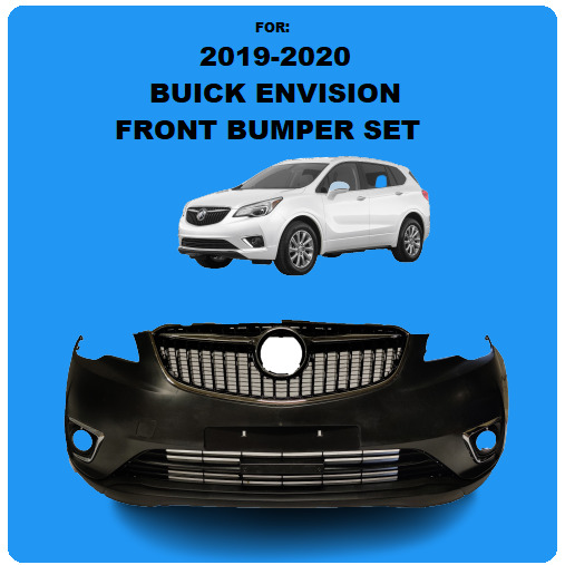 For 2019 2020 BUICK ENVISION FRONT BUMPER COVER Assembly Grille Lower 84387603