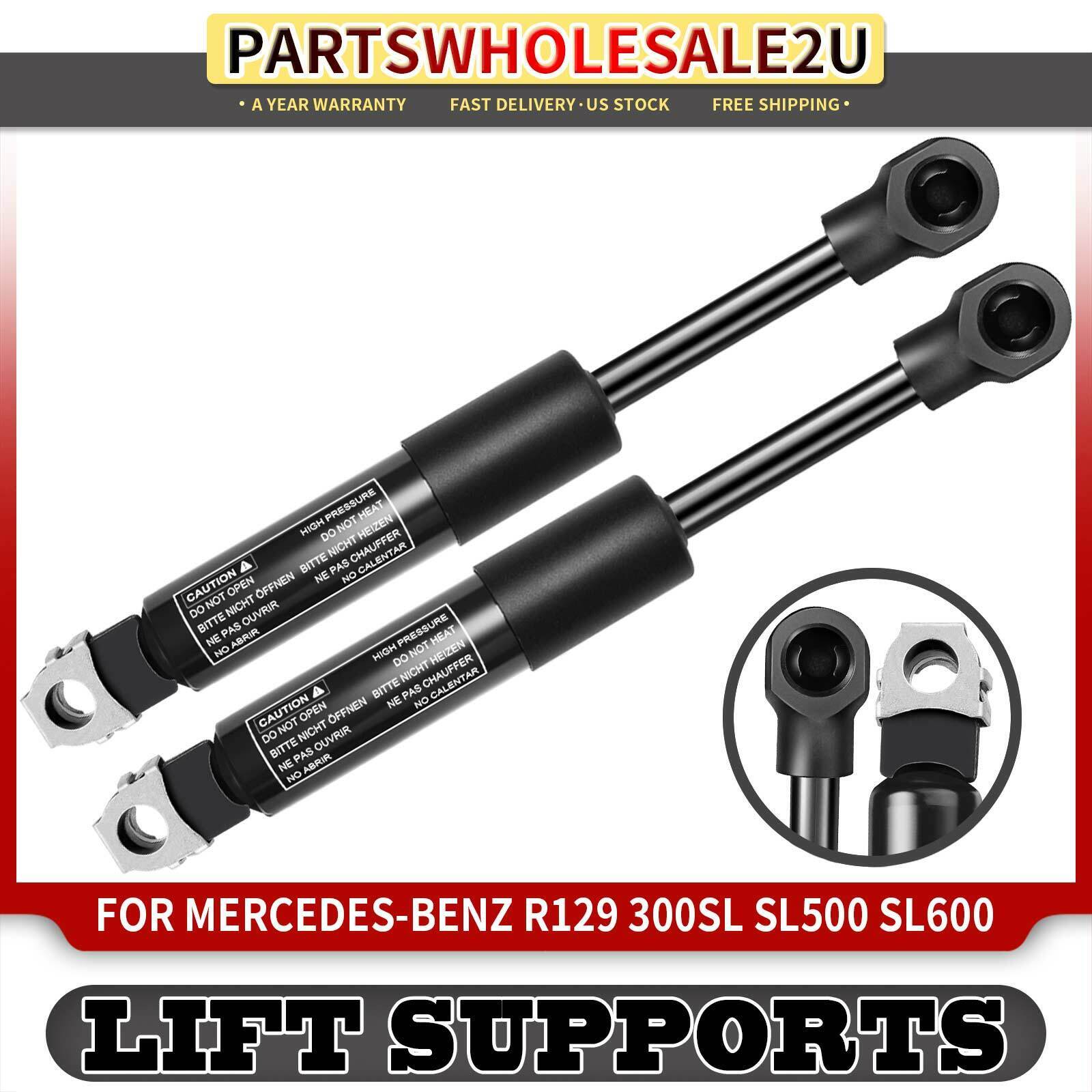 2Pcs Rear Trunk Lift Supports Shocks for Mercedes Benz R129 SL320 SL500 SL600