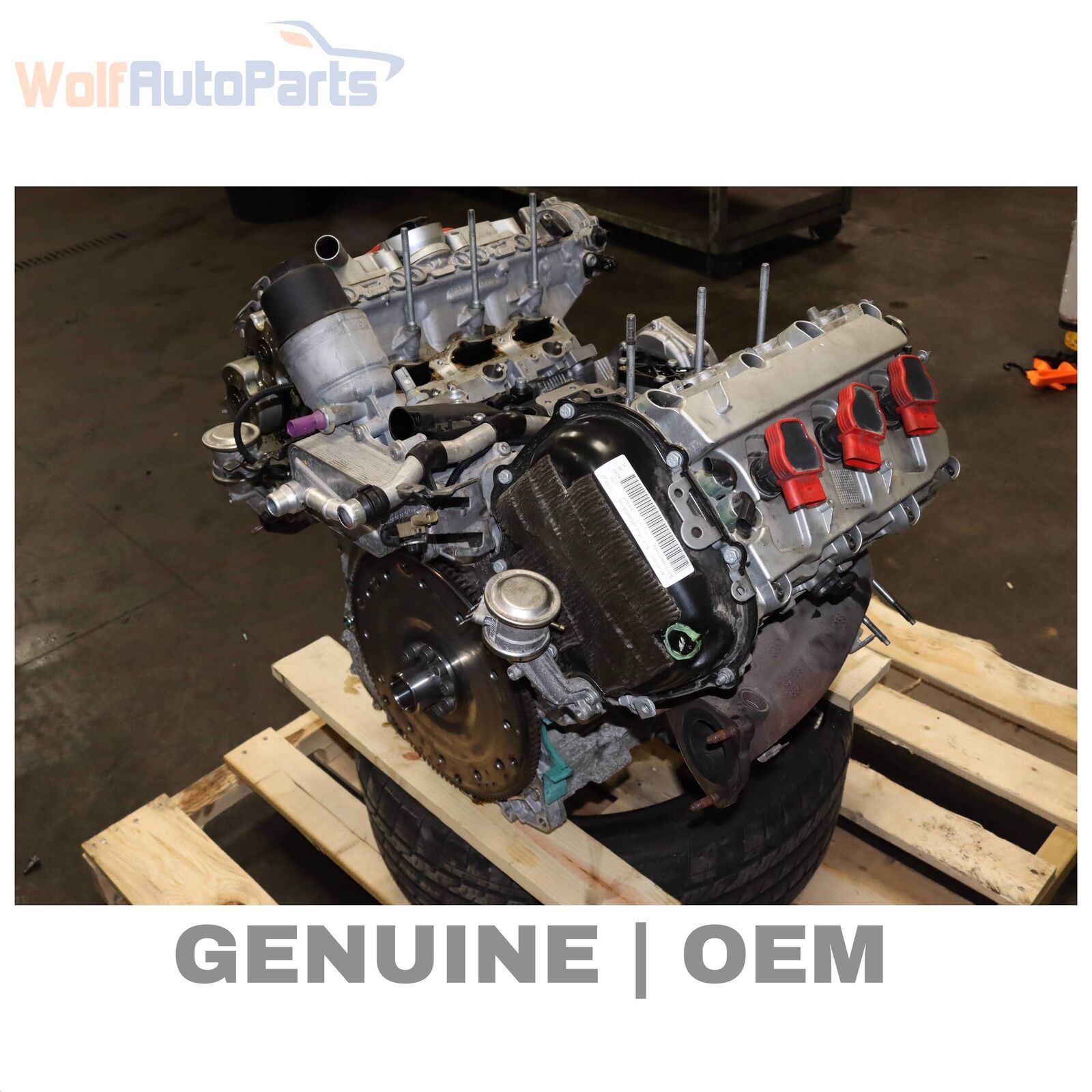 2014-2016 AUDI A5 QUATTRO - 3.0L Engine LONG Block Assembly 06E100037C