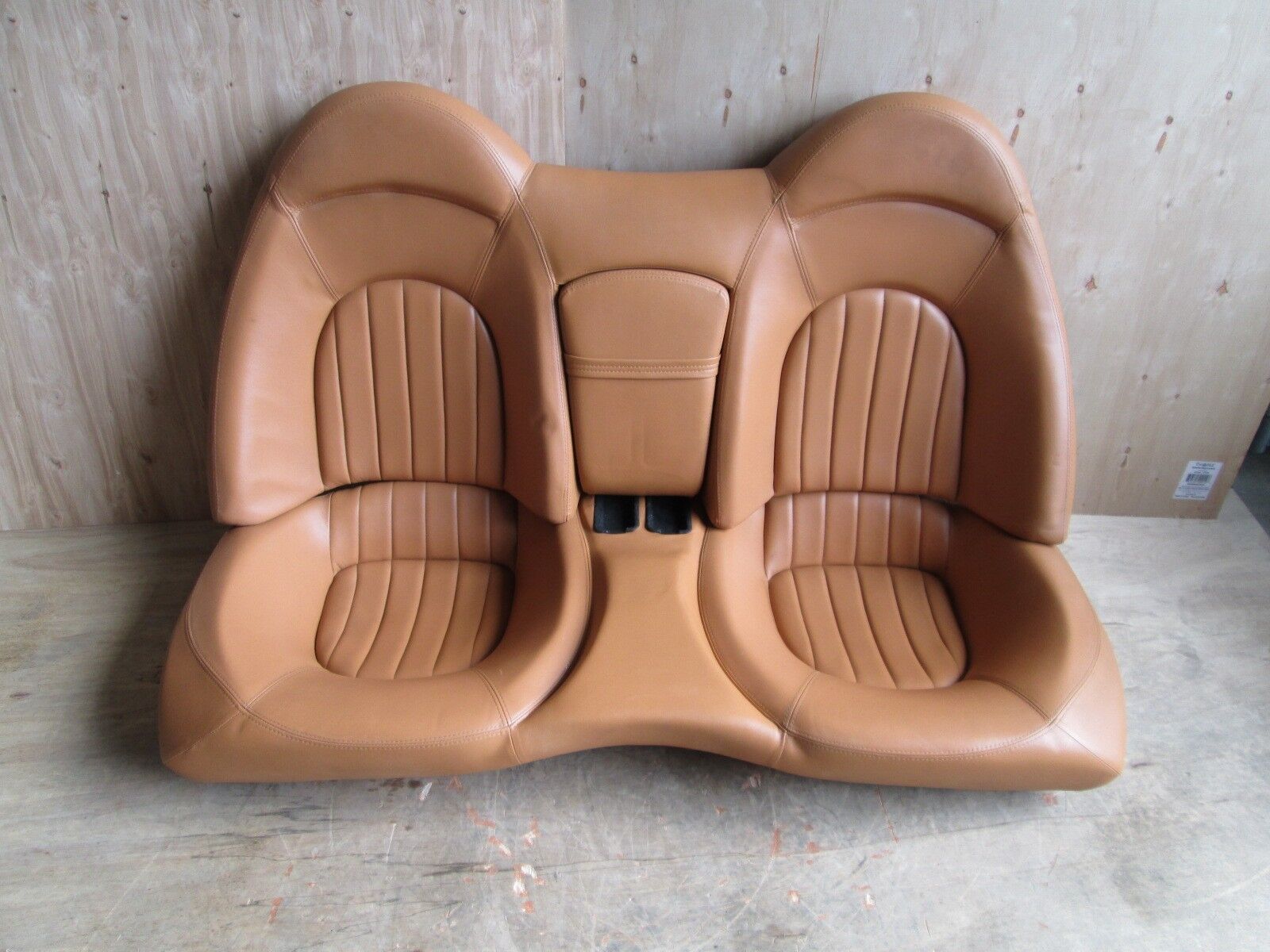 Maserati Coupe 4200 - Rear Seat Set - Saddle - Beige # 9812030 / 9812031