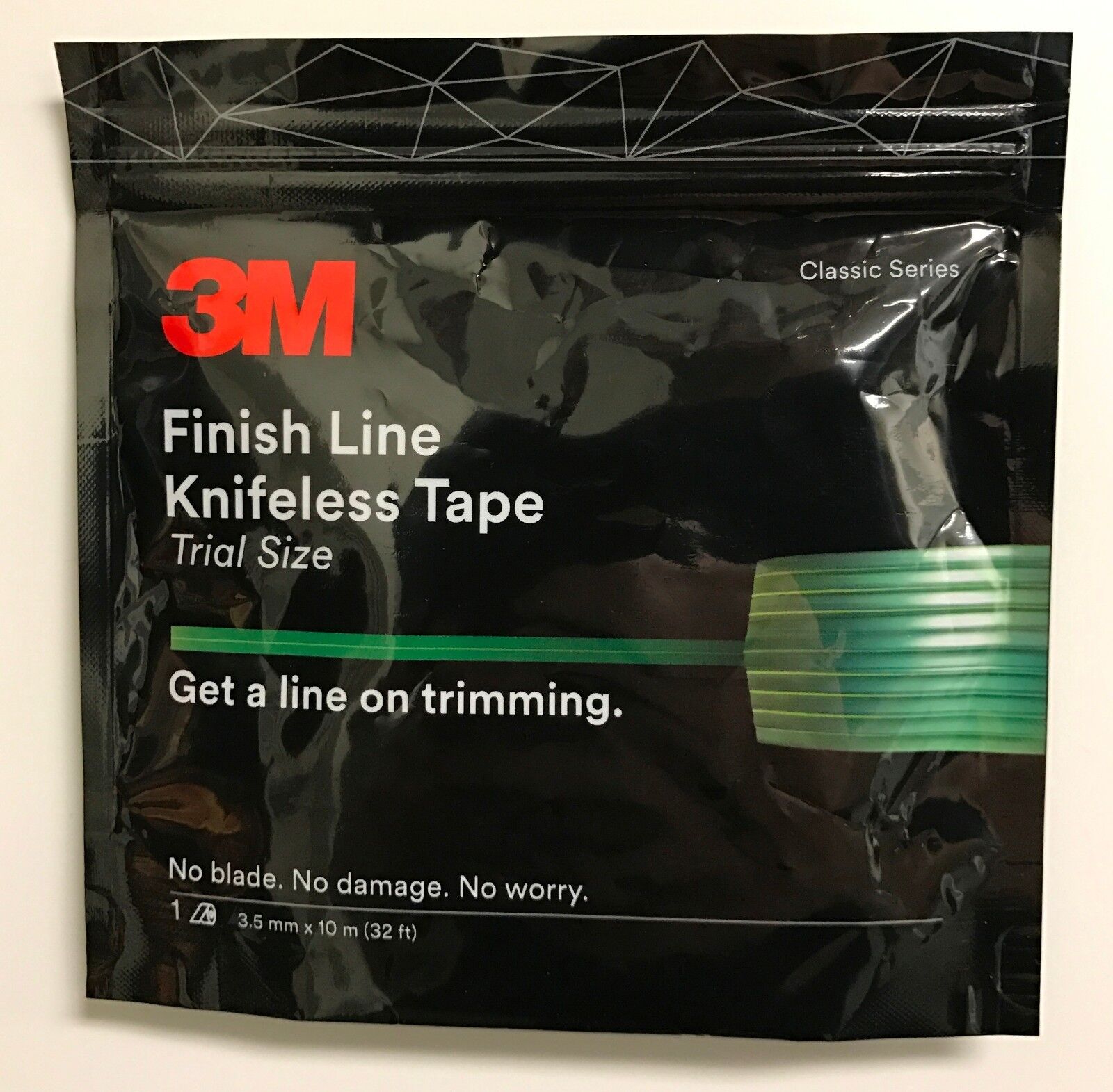 1 roll 3M FINISH LINE KNIFELESS TAPE, GRAPHICS WRAPS 1/8\'\'X10 meter - 3M Brand