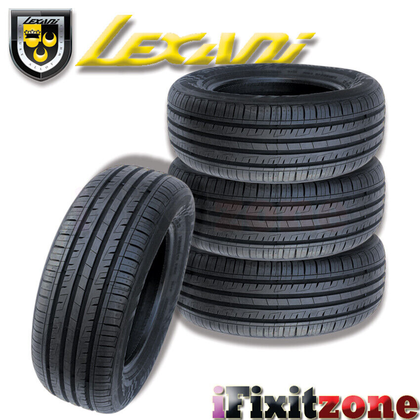 4 Lexani LXTR-203 185/55R15 82V Tires, 500AA, All Season, M+S, 40K Mile Warranty