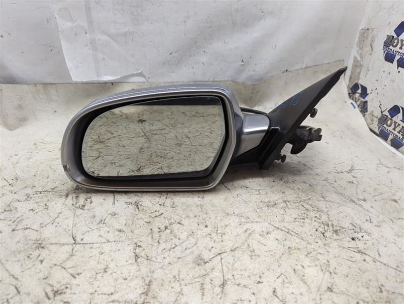 Driver Side View Mirror Power Painted Finish Fits 10-16 AUDI A4 , 8T0857535F 