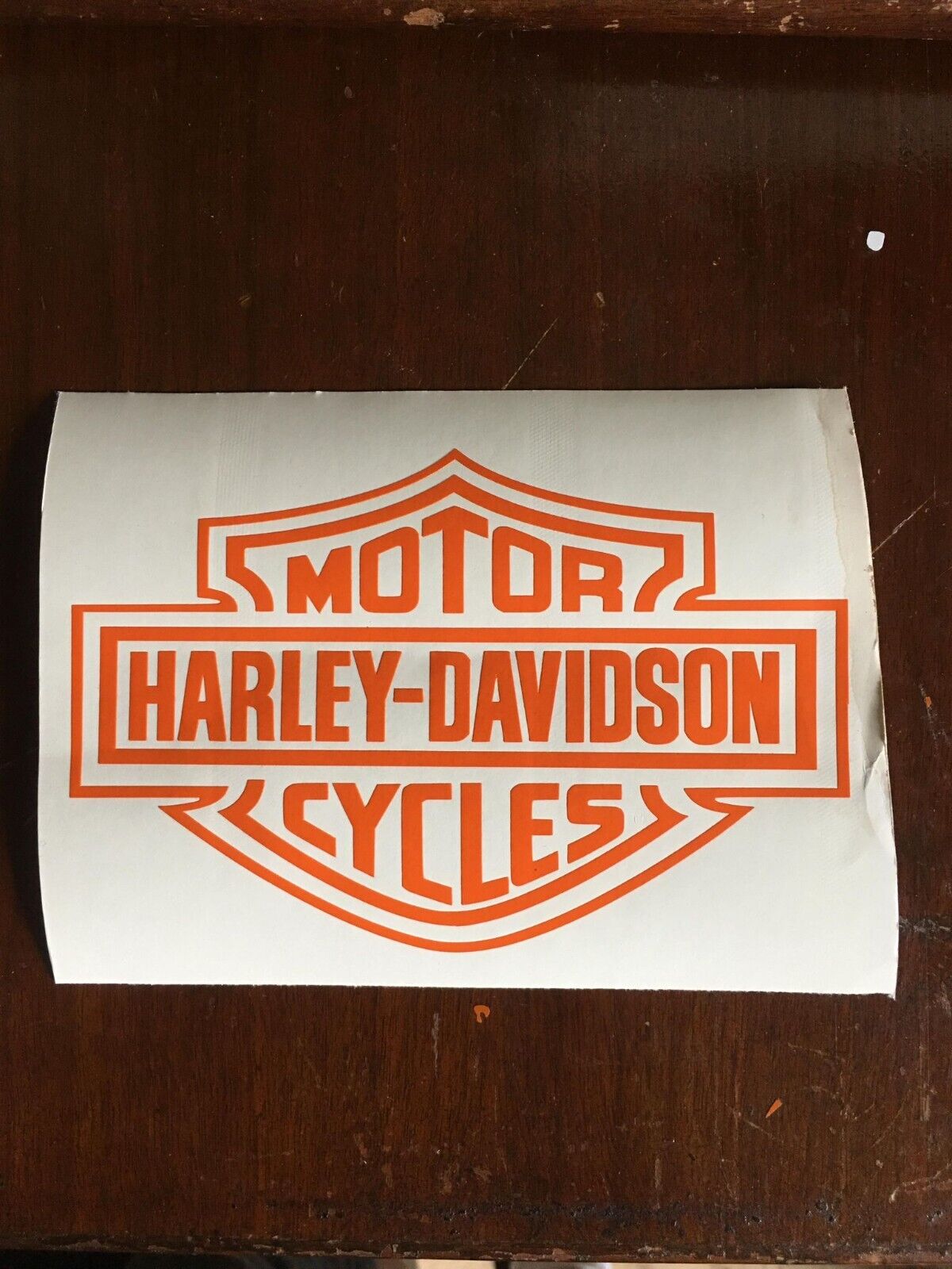 Harley Davidson Decal FAST 