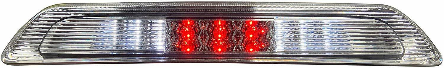 LED 3rd Third Brake Light Bar - Replacement for 2007-2019 Toyota Tundra (Clear)