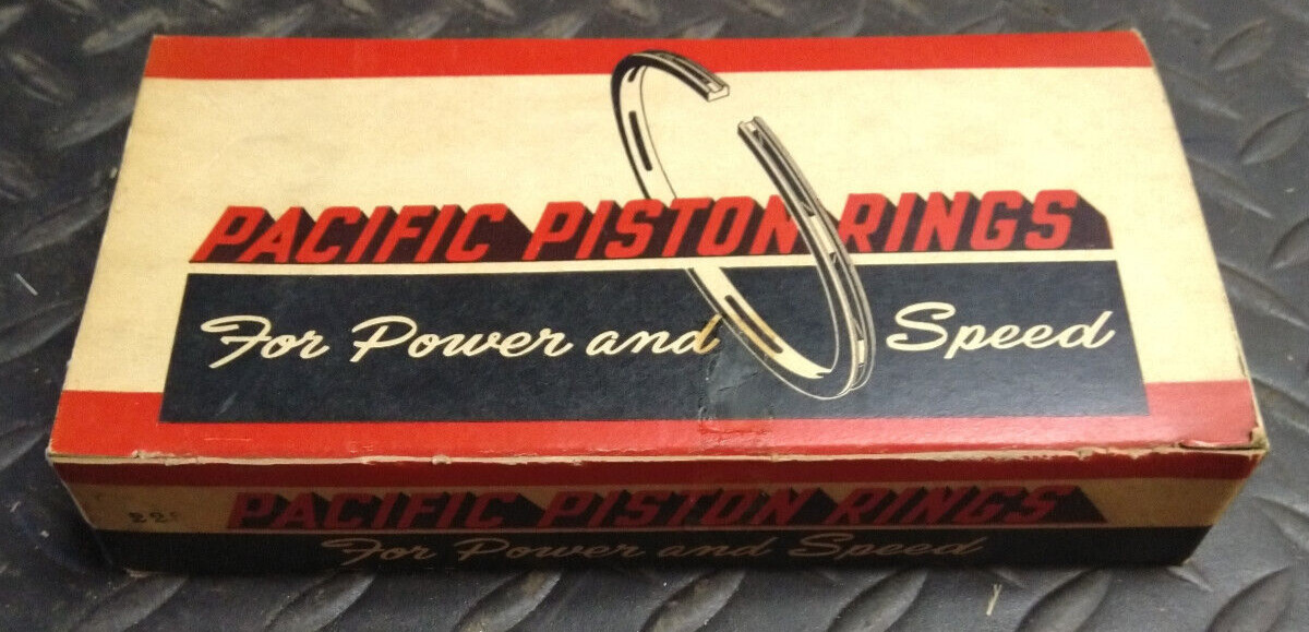 Pacific Piston Rings (STD) - 1065 STD - Fits Renault 4CV 50-62