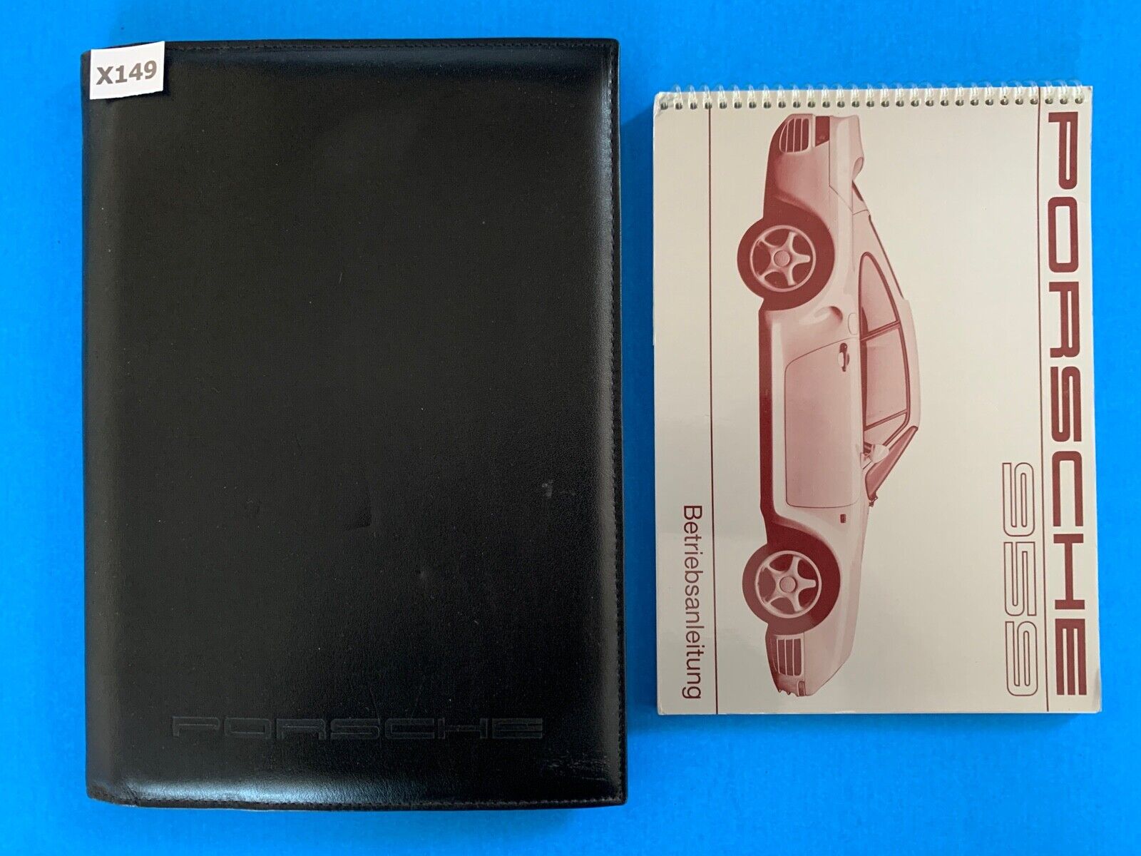 1987 Porsche 959 Betriebsanleitung *GERMAN* Owners Manual Owner Book + OEM Case