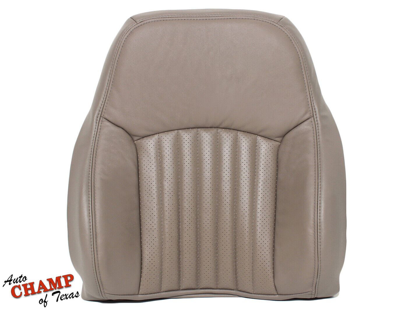 1996-2002 Pontiac Firebird -Driver Side Lean Back Leather Seat Cover Tan Perf