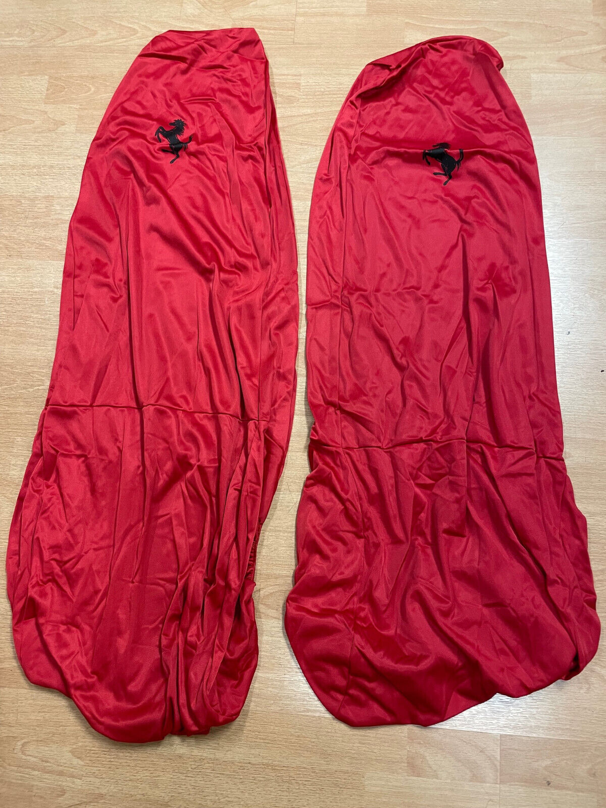 1 pair of Genuine Ferrari Red seat covers 360 F430 458 F355 550 348 95970085 new