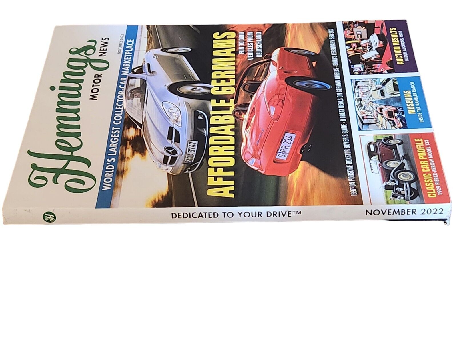 Hemmings Motor News November 2022--Boxster Buyer\'s Guide, huge classifieds, more