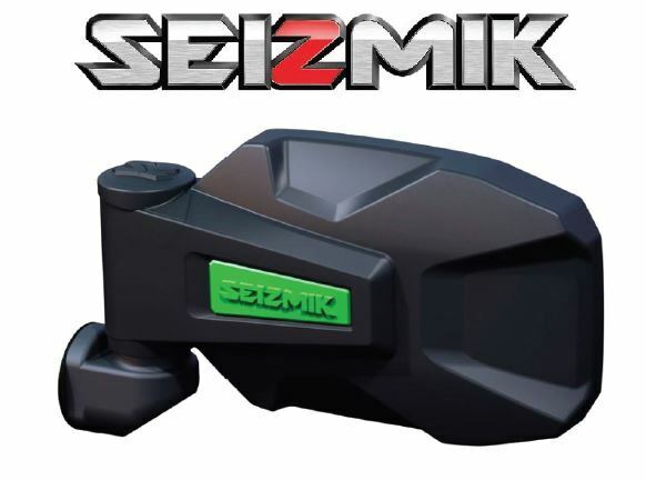 Green Seizmik Strike Side View Mirrors- 2017-2023 Polaris Ranger 1000 XP / Crew