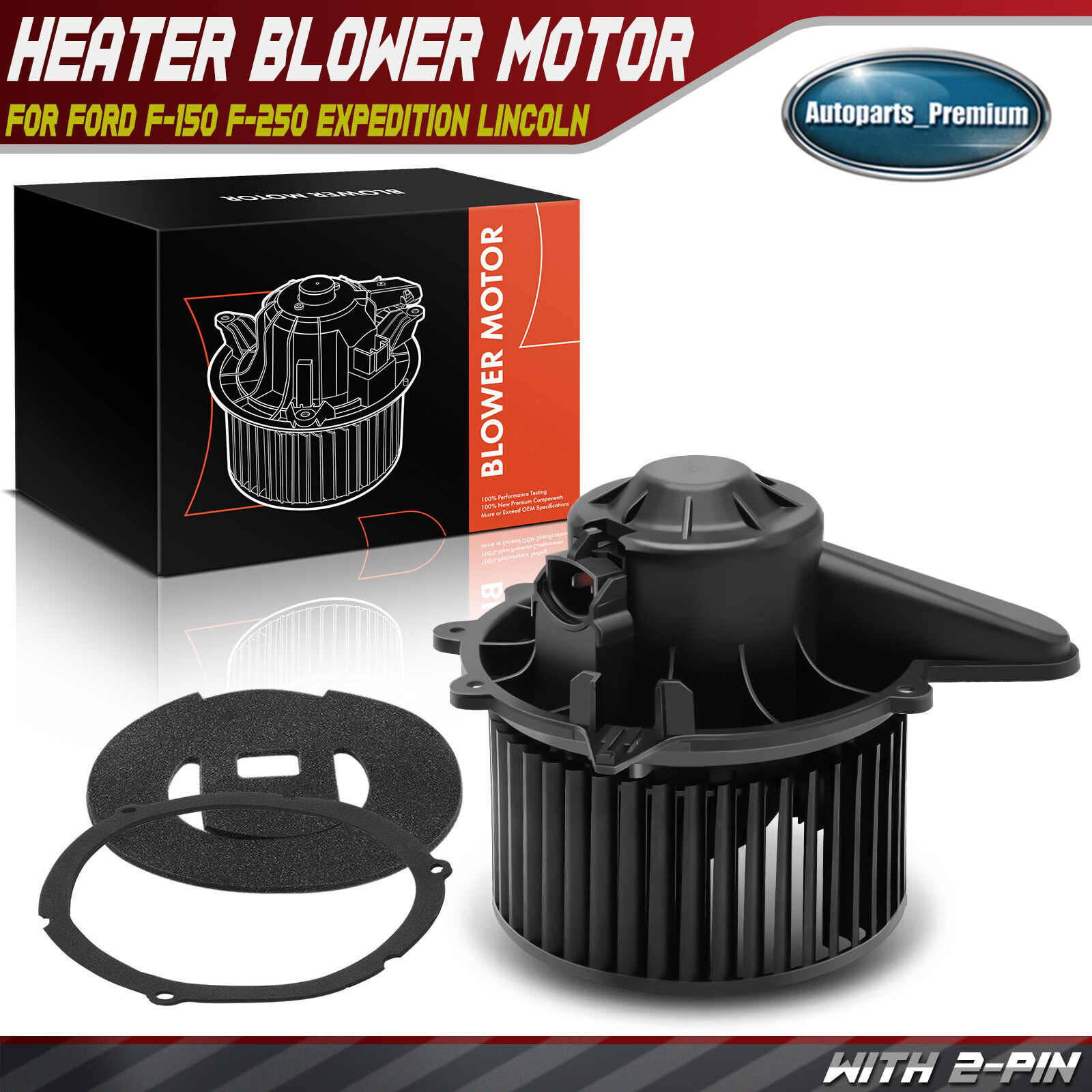 AC Heater Blower Motor for F-150 F-250 1997 1998 1999 2001 2002 2003 700027