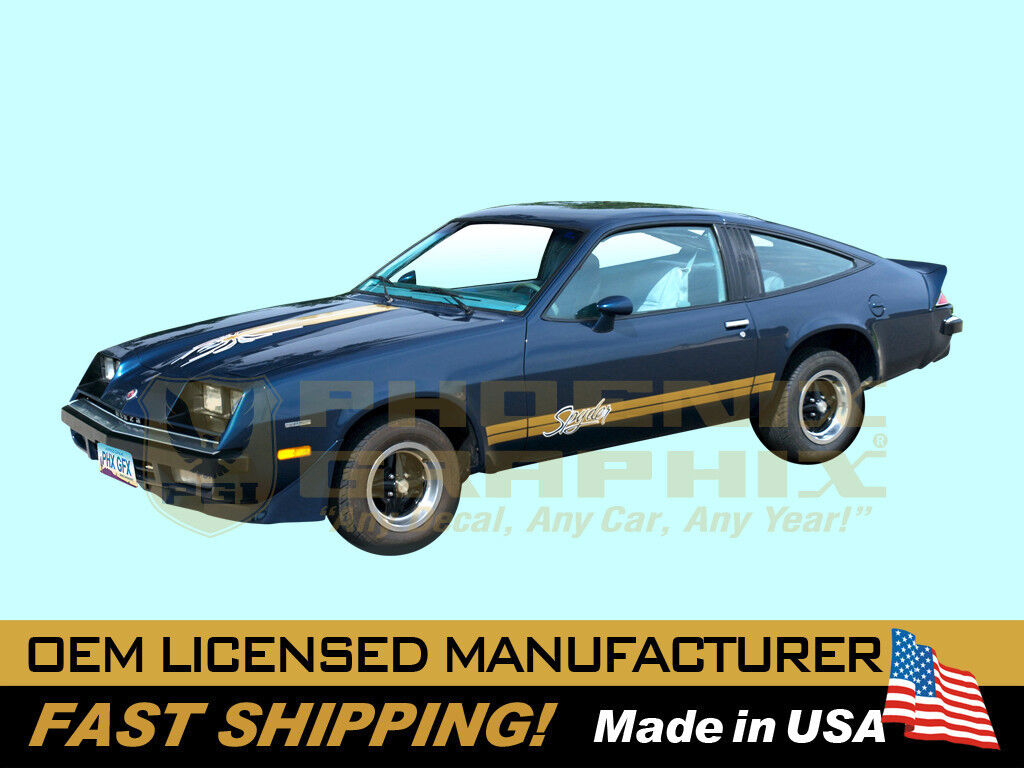 1977 1978 1979 Chevrolet Monza Spyder Spider Decal Stripe Graphics Kit