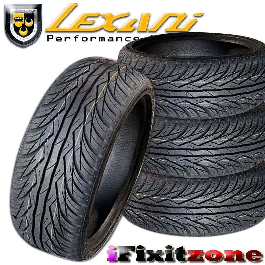 4 Lexani LX-Six II 245/35ZR20 95W XL Ultra High Performance Tires 245/35/20 New