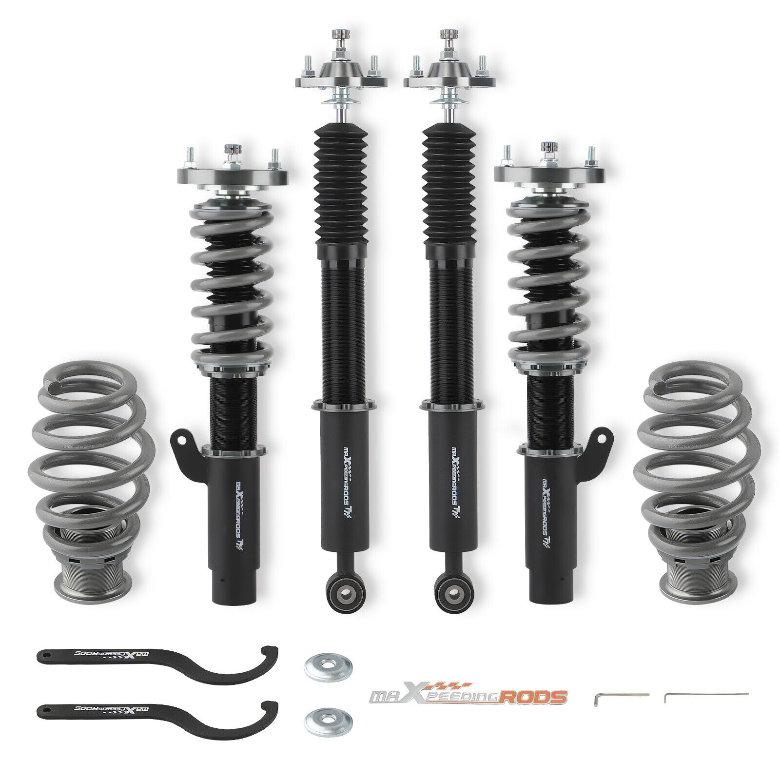 Maxpeedingrods COT7 Coilovers Suspension Kit For BMW E46 3 Series RWD 98-05