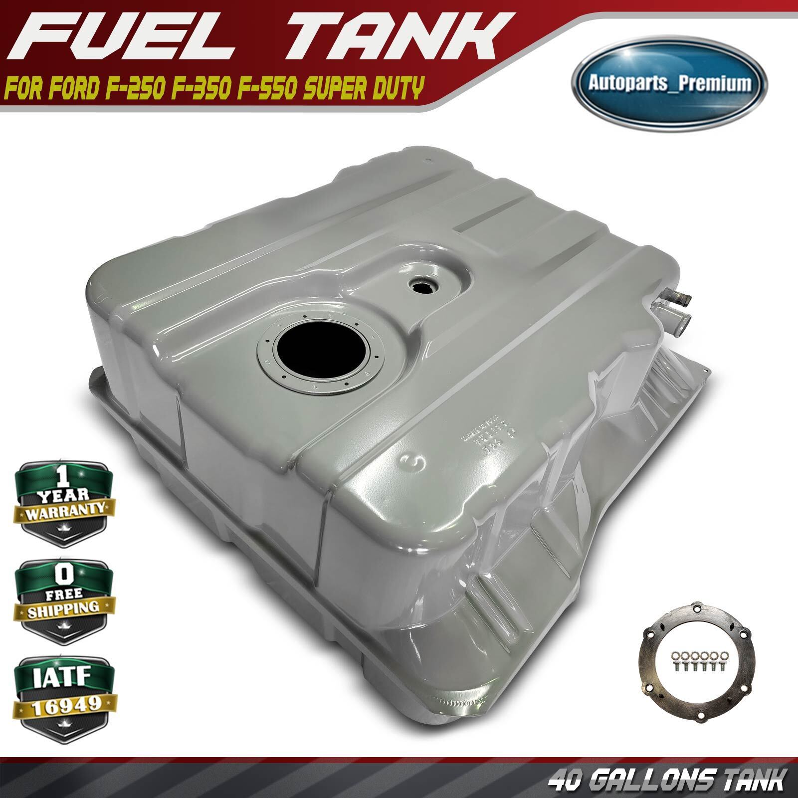 40 Gallons Fuel Tank for Ford F-250 Super Duty 2001-2010 F-350 F-550 Super Duty