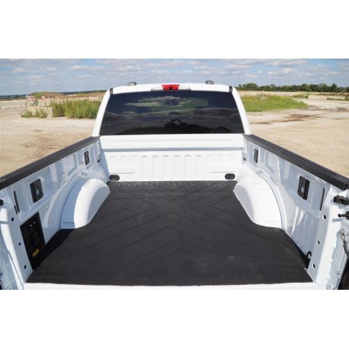 Dee Zee DZ77006 X-Pattern Bedmat Rubber Black For 15-24 Ford F150 6.5 ft. Bed