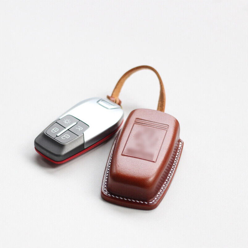 100% Handmade Leather Car Key Case Cover For Ferrari 458 588 488GTB LaFerrari