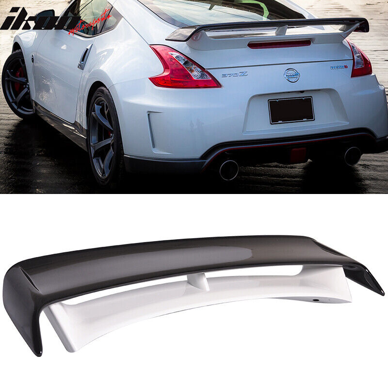 Fits 09-21 Nissan 370Z N Style ABS Trunk Spoiler Painted #QAB White Pearl #GBT